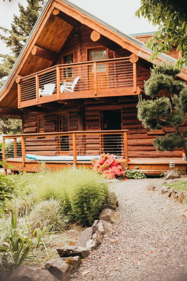 Wilder And Pine Riverside Cabins 史蒂文森 外观 照片