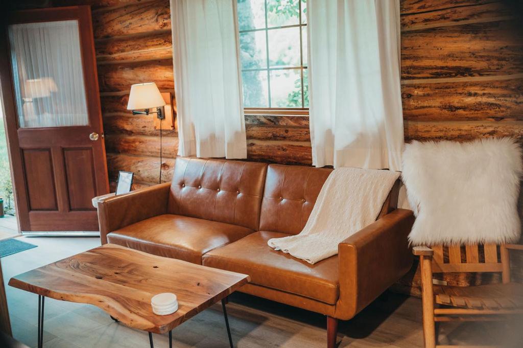 Wilder And Pine Riverside Cabins 史蒂文森 外观 照片